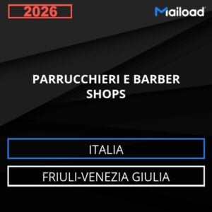 Database Email PARRUCCHIERI E BARBER SHOPS (Friuli-Venezia Giulia – Italia)
