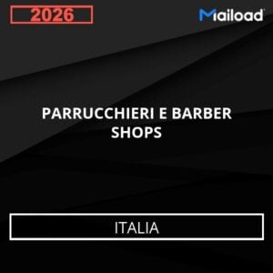 Base de Datos de Correo Electrónico PARRUCCHIERI E BARBER SHOPS (Italia)