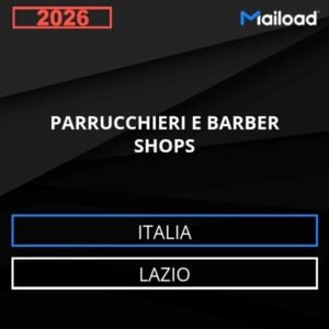 Database Email PARRUCCHIERI E BARBER SHOPS (Lazio – Italia)