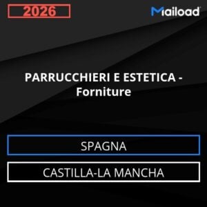 Database Email PARRUCCHIERI E ESTETICA – Forniture (Castilla-La Mancha – Spagna)