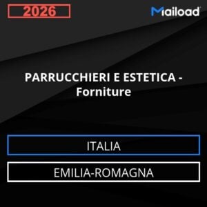 Database Email PARRUCCHIERI E ESTETICA – Forniture (Emilia-Romagna – Italia)
