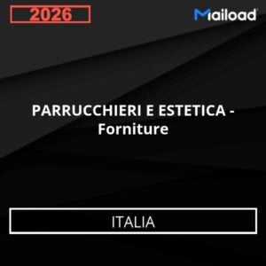 Database Email PARRUCCHIERI E ESTETICA – Forniture (Italia)