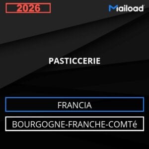 Database Email PASTICCERIE (Bourgogne-Franche-Comté – Francia)