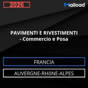 Database Email PAVIMENTI E RIVESTIMENTI – Commercio e Posa (Auvergne-Rhône-Alpes – Francia)