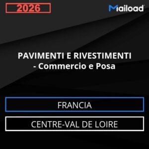 Database Email PAVIMENTI E RIVESTIMENTI – Commercio e Posa (Centre-Val de Loire – Francia)