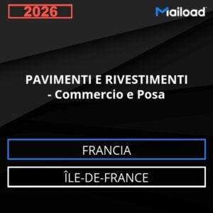 Database Email PAVIMENTI E RIVESTIMENTI – Commercio e Posa (Île-de-France – Francia)