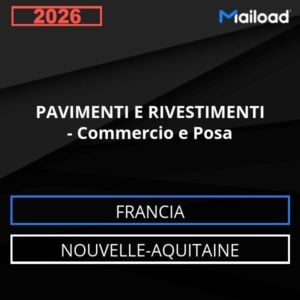Database Email PAVIMENTI E RIVESTIMENTI – Commercio e Posa (Nouvelle-Aquitaine – Francia)