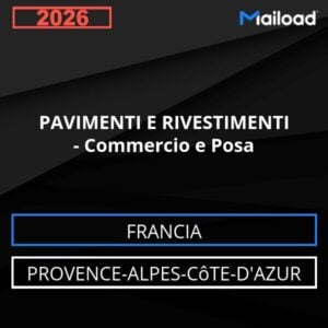 Database Email PAVIMENTI E RIVESTIMENTI – Commercio e Posa (Provence-Alpes-Côte-d’Azur – Francia)