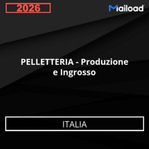 Database Email PELLETTERIA – Produzione e Ingrosso (Italia)