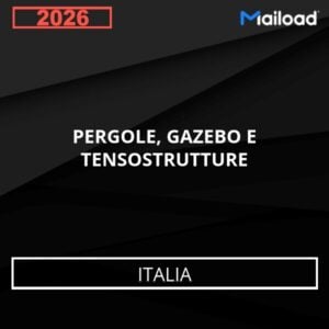 Database Email PERGOLE, GAZEBO E TENSOSTRUTTURE (Italia)