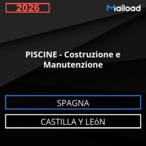 Database Email PISCINE – Costruzione e Manutenzione (Castilla y León – Spagna)