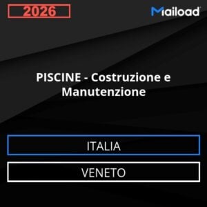 Database Email PISCINE – Costruzione e Manutenzione (Veneto – Italia)