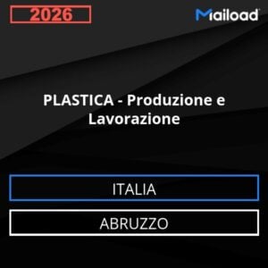 Database Email PLASTICA – Produzione e Lavorazione (Abruzzo – Italia)