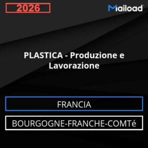 Database Email PLASTICA – Produzione e Lavorazione (Bourgogne-Franche-Comté – Francia)