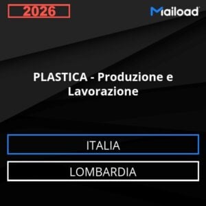 Database Email PLASTICA – Produzione e Lavorazione (Lombardia – Italia)