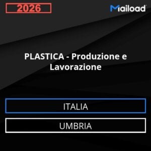 Database Email PLASTICA – Produzione e Lavorazione (Umbria – Italia)