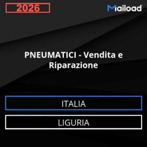 Database Email PNEUMATICI – Vendita e Riparazione (Liguria – Italia)