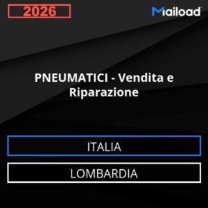 Database Email PNEUMATICI – Vendita e Riparazione (Lombardia – Italia)
