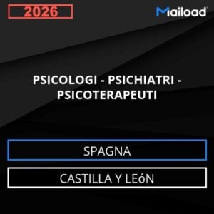 Database Email PSICOLOGI – PSICHIATRI – PSICOTERAPEUTI (Castilla y León – Spagna)