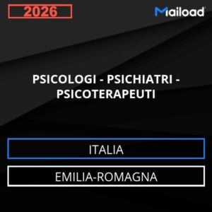 Database Email PSICOLOGI – PSICHIATRI – PSICOTERAPEUTI (Emilia-Romagna – Italia)