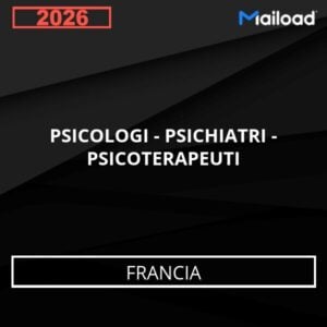 Database Email PSICOLOGI – PSICHIATRI – PSICOTERAPEUTI (Francia)