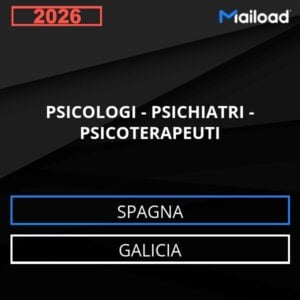 Database Email PSICOLOGI – PSICHIATRI – PSICOTERAPEUTI (Galicia – Spagna)
