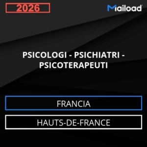 Database Email PSICOLOGI – PSICHIATRI – PSICOTERAPEUTI (Hauts-de-France – Francia)