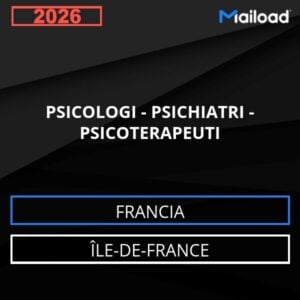 Database Email PSICOLOGI – PSICHIATRI – PSICOTERAPEUTI (Île-de-France – Francia)