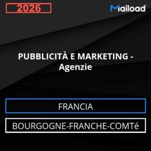 Database Email PUBBLICITÀ E MARKETING – Agenzie (Bourgogne-Franche-Comté – Francia)