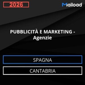 Database Email PUBBLICITÀ E MARKETING – Agenzie (Cantabria – Spagna)