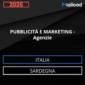 Database Email PUBBLICITÀ E MARKETING – Agenzie (Sardegna – Italia)