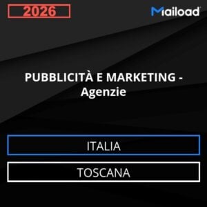 Database Email PUBBLICITÀ E MARKETING – Agenzie (Toscana – Italia)