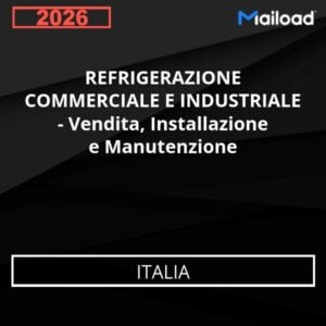 Database Email REFRIGERAZIONE COMMERCIALE E INDUSTRIALE – Vendita, Installazione e Manutenzione (Italia)