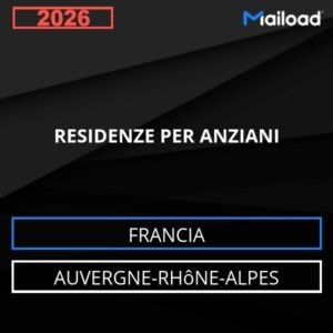Database Email RESIDENZE PER ANZIANI (Auvergne-Rhône-Alpes – Francia)