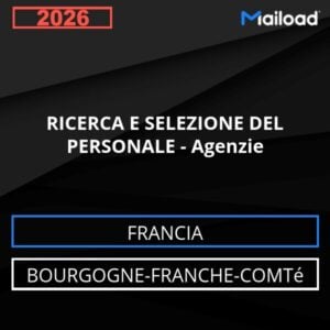 Database Email RICERCA E SELEZIONE DEL PERSONALE – Agenzie (Bourgogne-Franche-Comté – Francia)