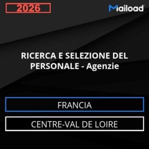 Database Email RICERCA E SELEZIONE DEL PERSONALE – Agenzie (Centre-Val de Loire – Francia)