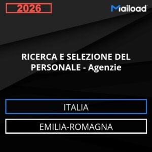 Database Email RICERCA E SELEZIONE DEL PERSONALE – Agenzie (Emilia-Romagna – Italia)
