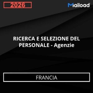 Database Email RICERCA E SELEZIONE DEL PERSONALE – Agenzie (Francia)