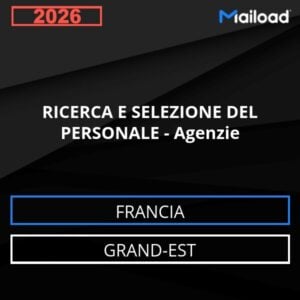 Database Email RICERCA E SELEZIONE DEL PERSONALE – Agenzie (Grand-Est – Francia)