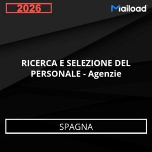 Database Email RICERCA E SELEZIONE DEL PERSONALE – Agenzie (Spagna)