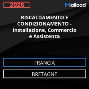 Database Email RISCALDAMENTO E CONDIZIONAMENTO – Installazione, Commercio e Assistenza (Bretagne – Francia)