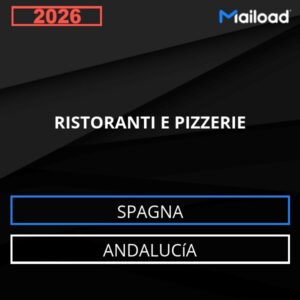 Database Email RISTORANTI E PIZZERIE (Andalucía – Spagna)