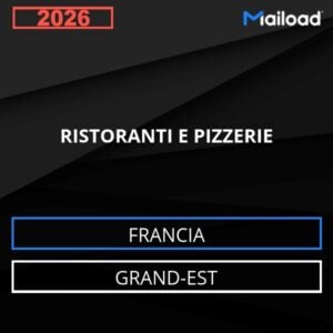 Database Email RISTORANTI E PIZZERIE (Grand-Est – Francia)