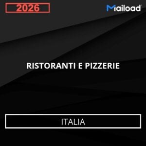 Database Email RISTORANTI E PIZZERIE (Italia)