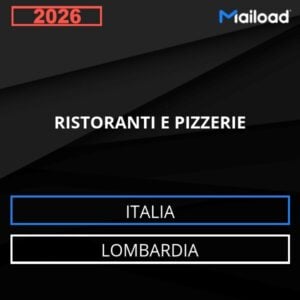 Database Email RISTORANTI E PIZZERIE (Lombardia – Italia)