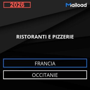 Database Email RISTORANTI E PIZZERIE (Occitanie – Francia)