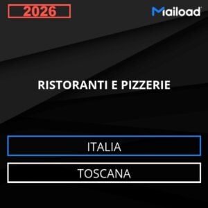 Database Email RISTORANTI E PIZZERIE (Toscana – Italia)