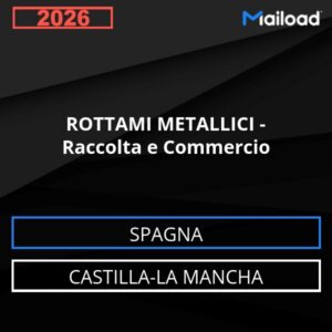 Database Email ROTTAMI METALLICI – Raccolta e Commercio (Castilla-La Mancha – Spagna)