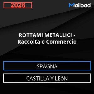 Database Email ROTTAMI METALLICI – Raccolta e Commercio (Castilla y León – Spagna)