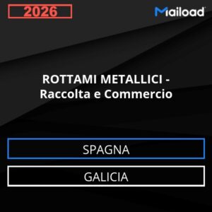 Database Email ROTTAMI METALLICI – Raccolta e Commercio (Galicia – Spagna)